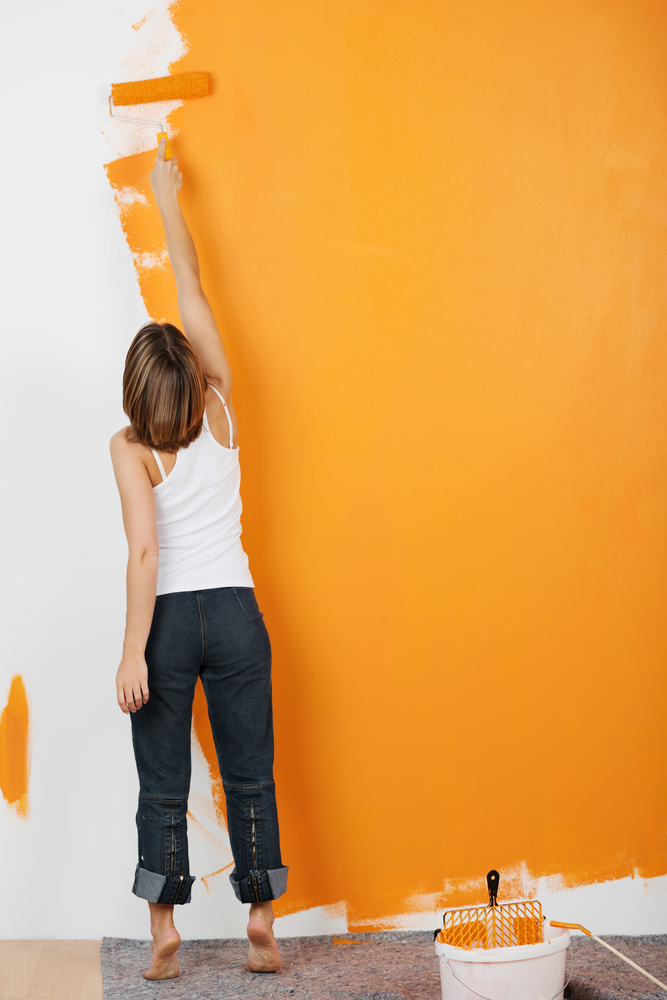 Pintar las paredes es una buena forma de incrementar el valor
