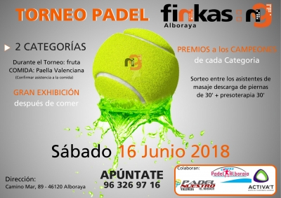 Primer Torneo Pádel Finkas ng Alboraya