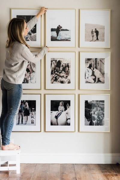 5 maneras de decorar con fotos tu casa